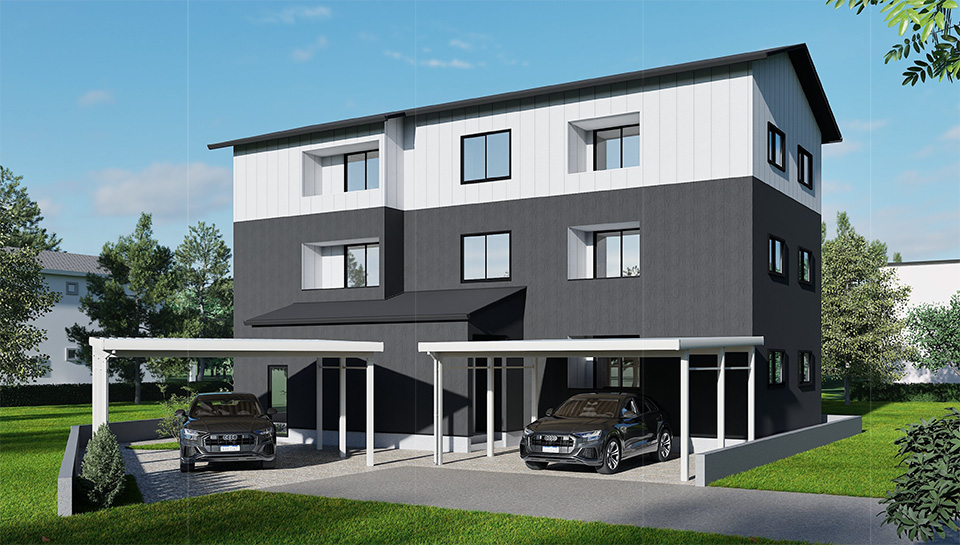 annex 外観パース